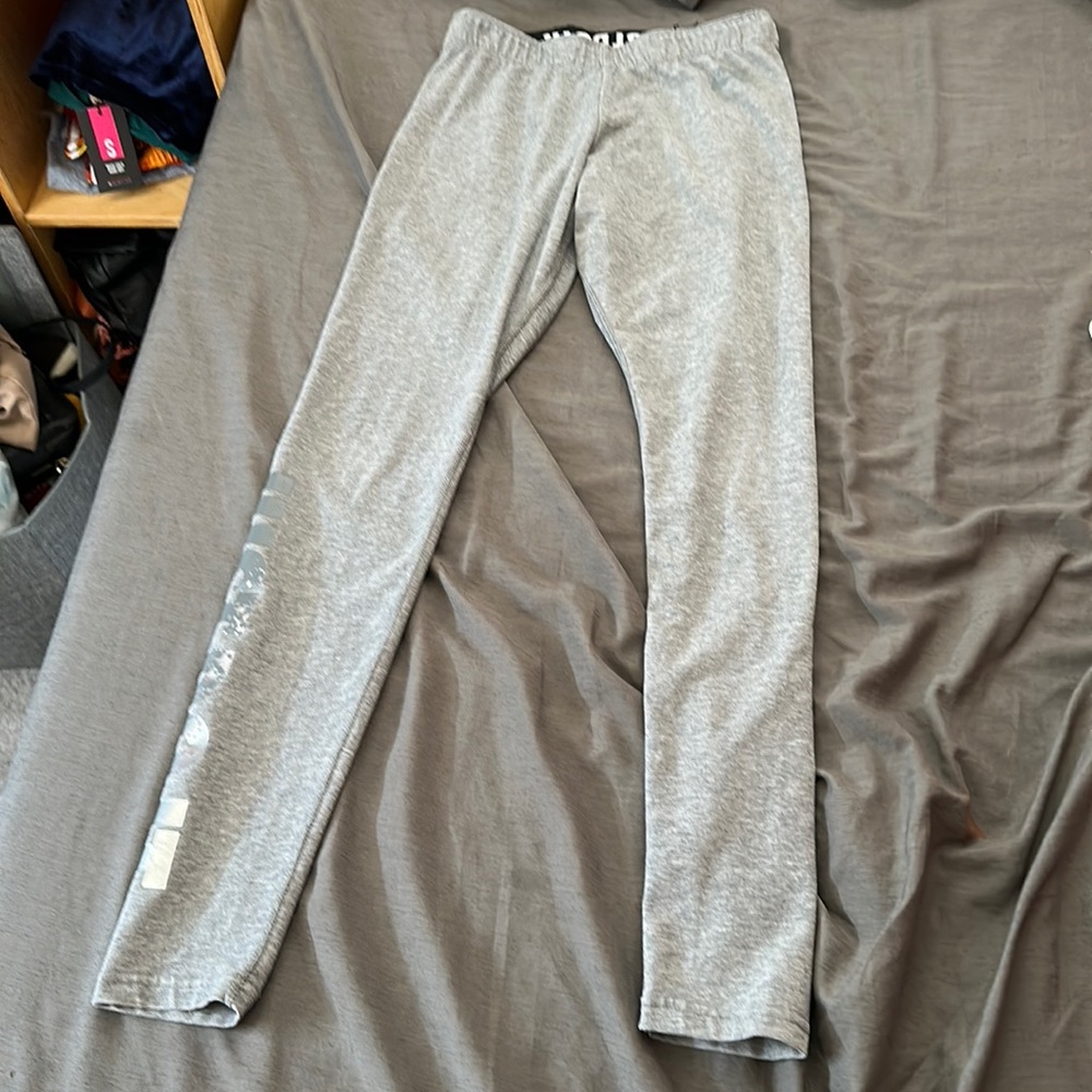 Gray nike leggings size small